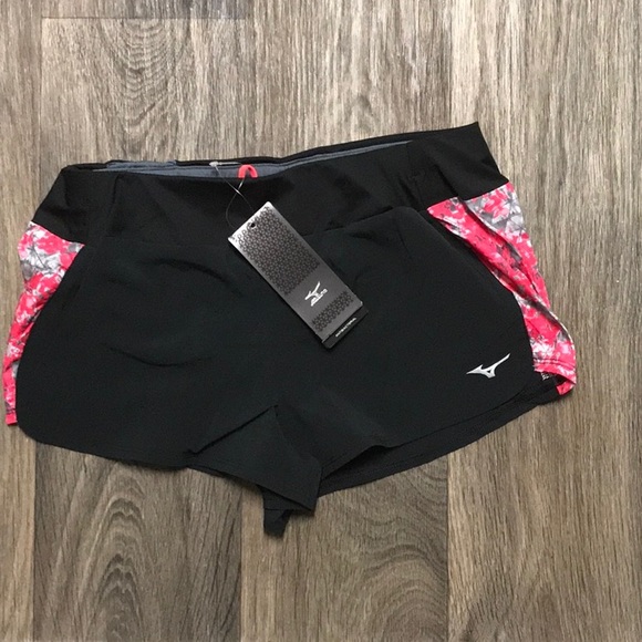 NWT Mizuno Square Running Shorts XS - Picture 3 of 4